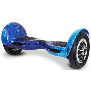 Гироскутер с Влагозащитой Smart Balance 10" c Приложением и Самобалансировкой (Голубой космос)