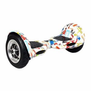 Гироскутер Smart Balance 10" c Приложением и Самобалансировкой (Белый граффити)